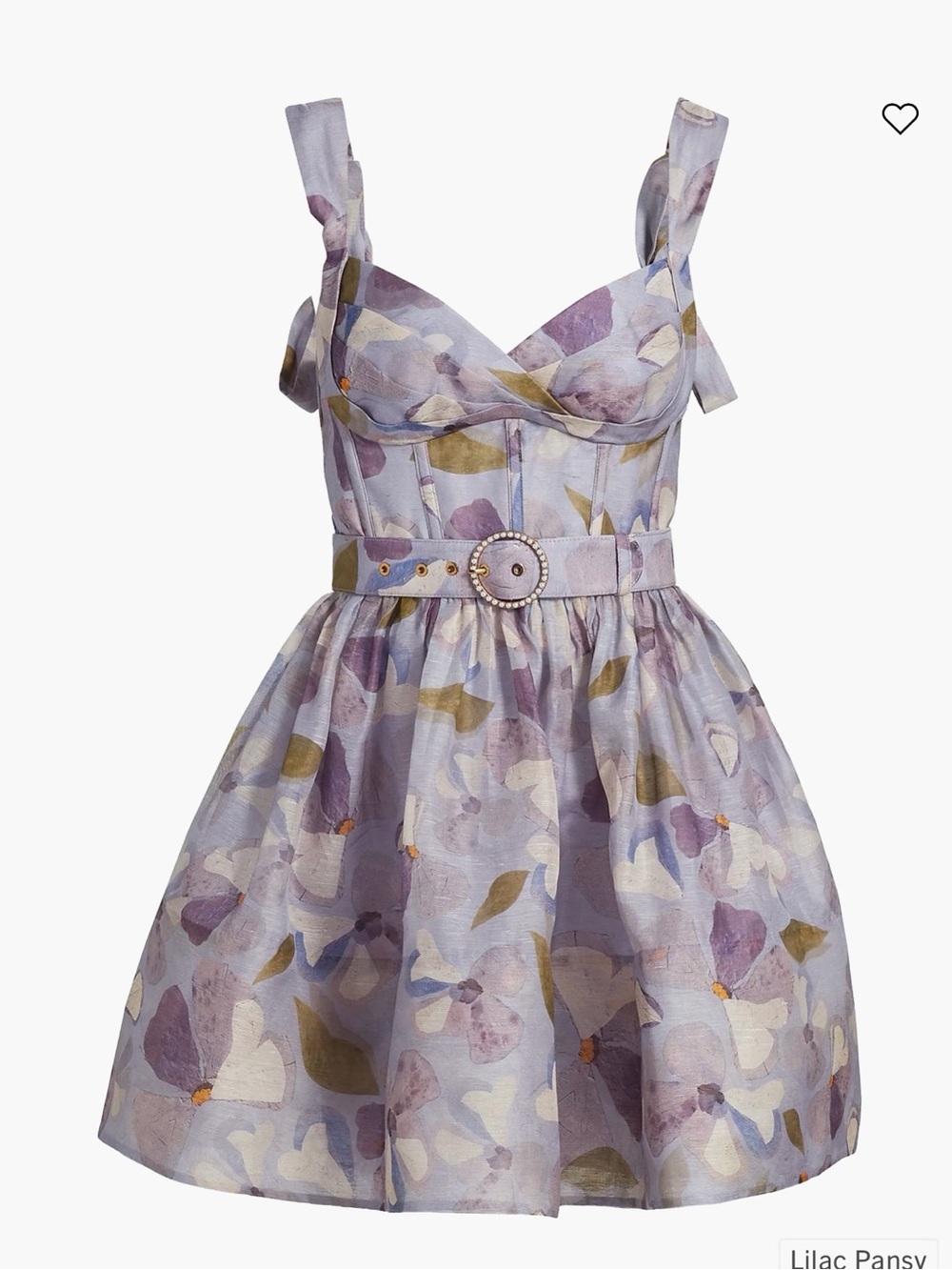 Zimmermann Lilac Dawning Dress